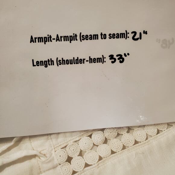 J. Crew Poplin Linen Cotton Tassel Tie Waist Tunic Dress Womens Size XXS White - Picture 12 of 12